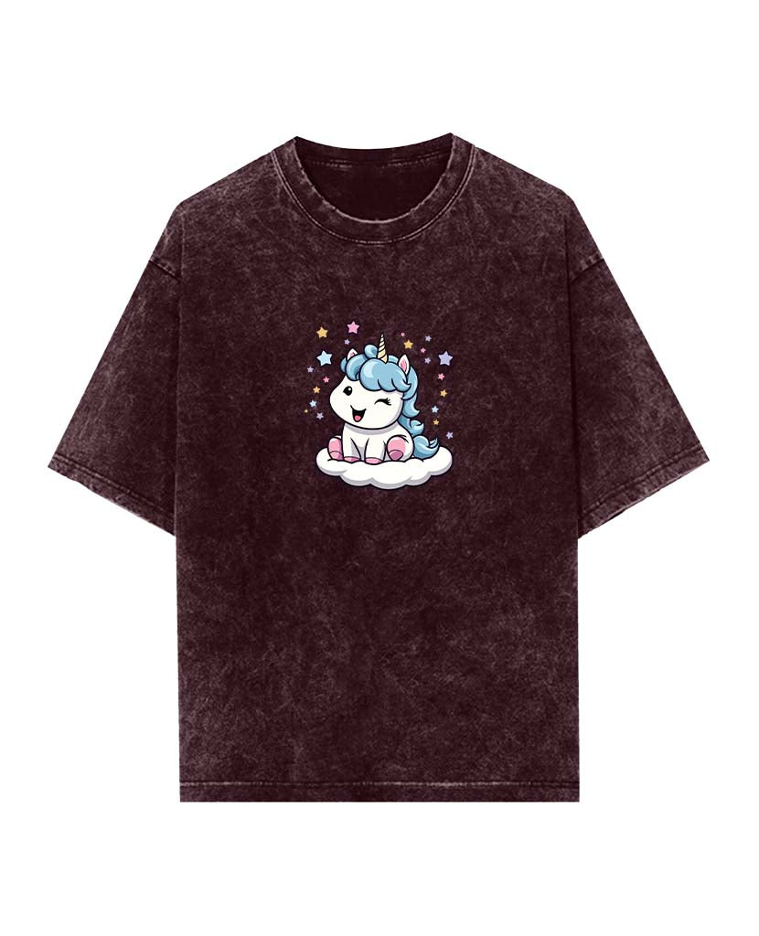 Acid Wash Oversized T-Shirt #8 - Adefi
