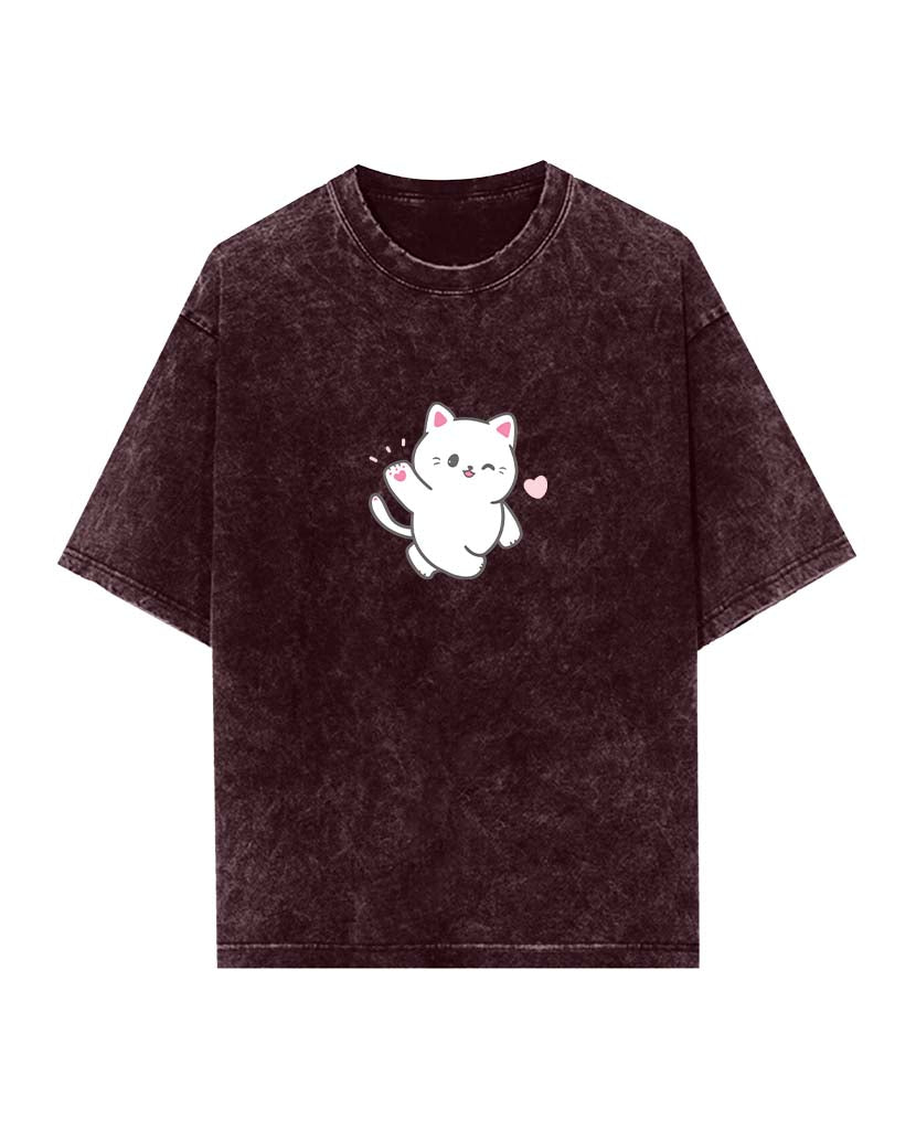 Acid Wash Oversized T-Shirt #4 - Adefi