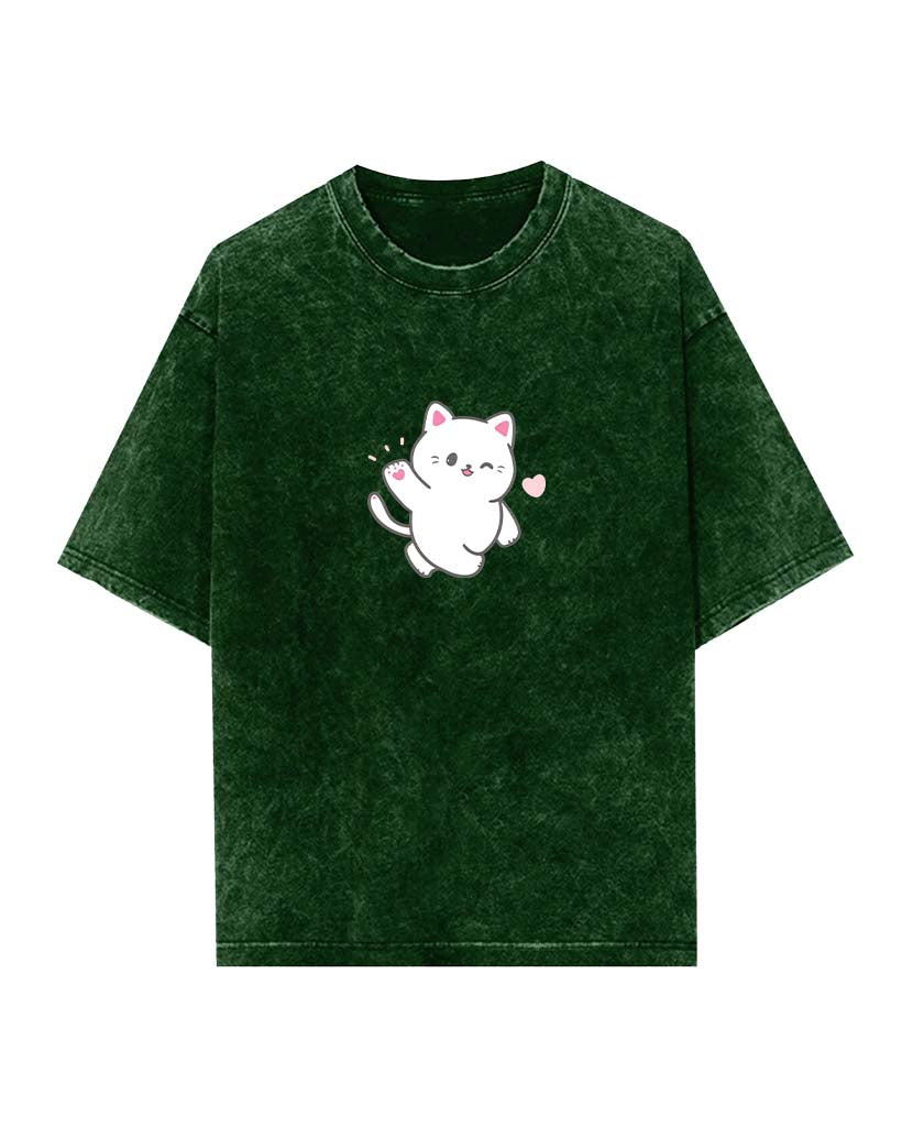 Acid Wash Oversized T-Shirt #4 - Adefi