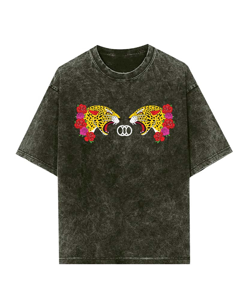 Acid Wash Oversized T-Shirt #9 - Adefi