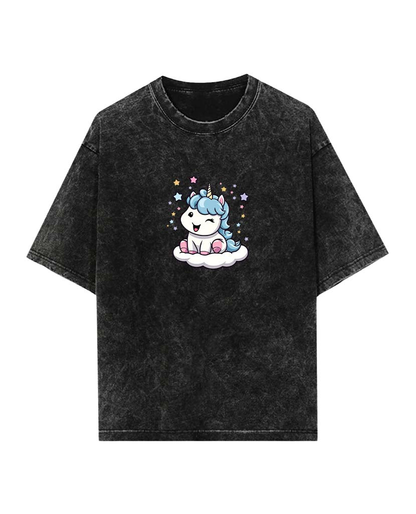 Acid Wash Oversized T-Shirt #8 - Adefi