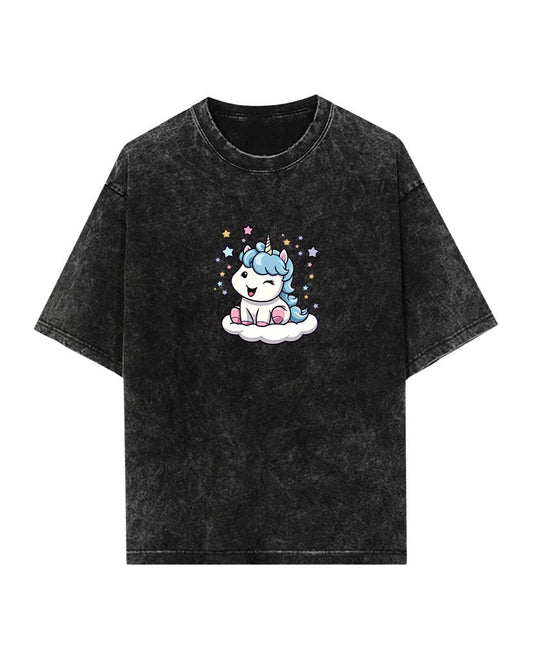 Acid Wash Oversized T-Shirt #8 - Adefi