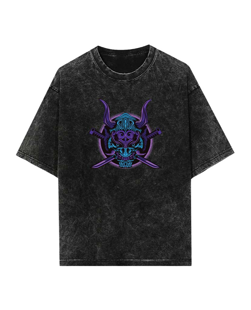 Acid Wash Oversized T-Shirt #7 - Adefi