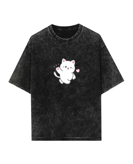 Acid Wash Oversized T-Shirt #4 - Adefi